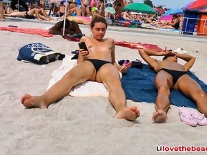 Bikini, Group Sex, Outdoor, Spy, Voyeur