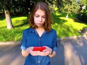 Russian Girl After Truck Agreed To Have Sex In The First Person...