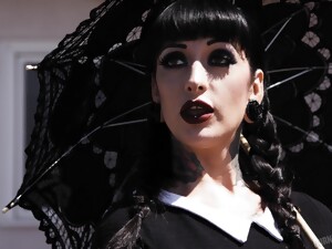 Goth Girlfriend Jessie Lee Craves To Be Fucked Hard By A Big Cock