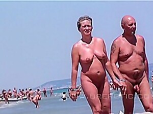 Tepi pantai, Rambut pirang, Wanita dewasa, Seks publik, Voyeur