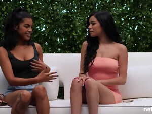 Maya And Savannah Are Having A Threesome During A Porn Video Casting And Enjoying It A Lot