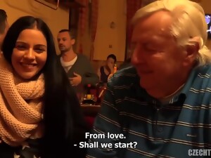 Brunette, Czech Sex 🇨🇿, Grandpa, Old And Young, Teen