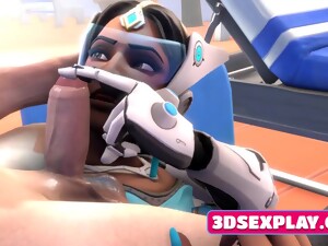 Horny Cute Heroes From Game Overwatch Fucked