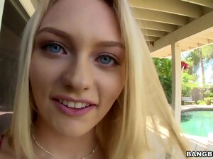 A Cute Teen Gets Naked, Toys And Gets Her Pussy Fucked