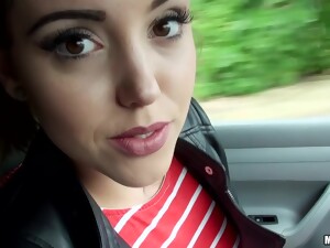 Spanish Teen Cutie Takes Big Cock In POV Reality Action