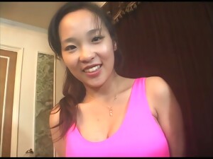 Cute Busty Asian Milking Tits On Her Lover - Lactation Fetish With Kaori
