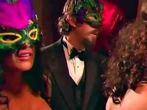 Masked Swinger Party With Sassy European Bitches