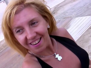 Mature Blonde Eva Persson Picked Up On The Beach For A Hardcore Fuck
