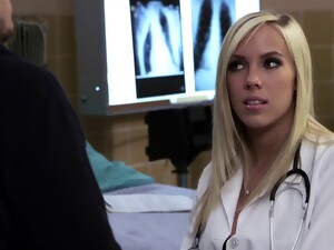Gorgeous Blonde BiBi Jones Fucks A Dude In A Hospital Ward
