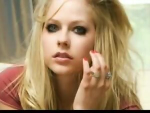 Avril Lavigne Jerk Off Challenge Cum Tribute