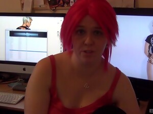 Foto dekat, Semprot sperma, Kocok kontol, Rambut merah, Seks amatir