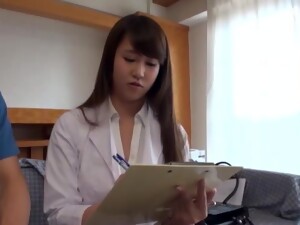 Große titten, CFNM, Von hinten, Japanischer Sex, Krankenschwester