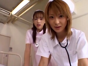 Asian Nurses Team Up To Have Sex With A Patient - Naho Ozawa