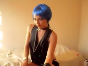 Blue Haired Emo Girl Has Oral And Missionary Sex And Sips Coffee With Sperm