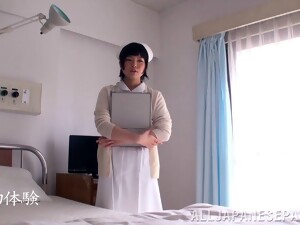 Japanese Nurse On Duty Cock Sucking Her Patient