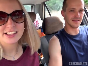 Czech Amateur Porn - Bj On The Highway - Bj