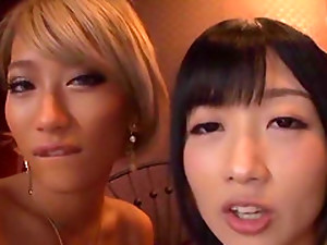 Asian Sex, Blonde, FFM, Japanese Sex 🇯🇵, POV, 3some