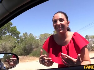 Spanish Whore Fucks Cop For Gasoline Trip 1 - Fake Cop