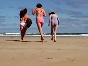 Strand, Bikini, Gruppensex, Höschen, Realität