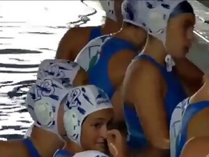 Voyeur Comes To The Water Polo To Film The Girls Buttocks