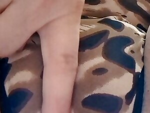 Massaging My Puffy Pussy It Makes Me So Wet