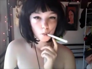 Fabulous Homemade Solo Girl, Smoking Porn Video