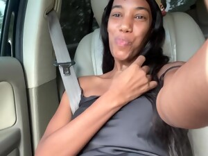 Crazy Traveller Masturbate Until Orgasms In Car With Friend - See How