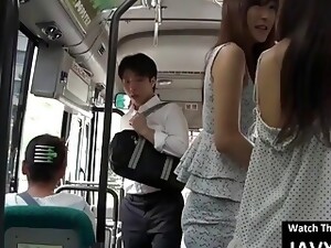 Otobüs, Japon seks, Halk içinde