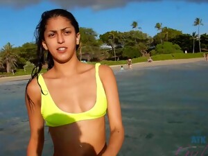 Beach, Car, Latina Sex, Natural, Outdoor