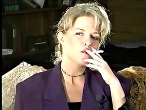 Megan Sexy Smoker