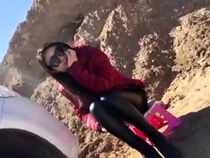 Chinese Voyeur Outdoor Blowjob And Sex