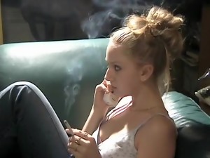 Fetish, Buatan sendiri, Sedang merokok, Seks sendiri