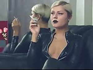 Blond, Domination féminine, Latex, Webcam