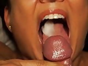 Cum In Mouth, Homemade, Swallow