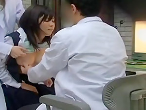 Japan School Breast Exam Gyno Doctor