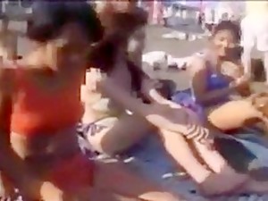 Mina Kozina Asian Doll Has Hardcore Sex On The Beach