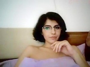 美女, 褐发, 罗马尼亚色情, 小咪咪, 一个人, 网络摄像头